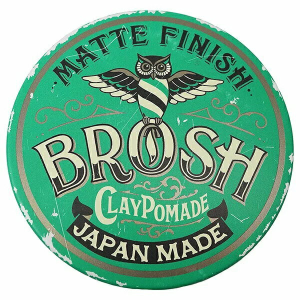brosh ブロッシュ brosh clay pomade