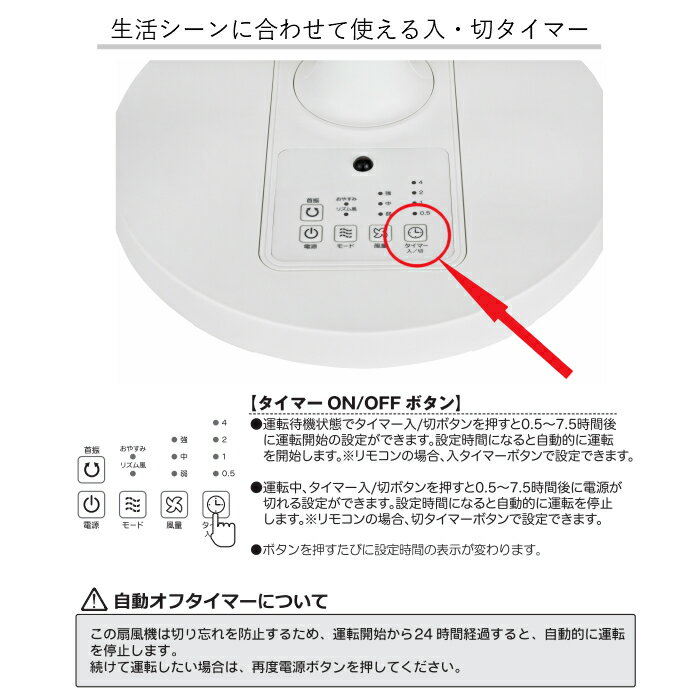 おおたけ フルリモコンリビング扇風機 GF-319FR