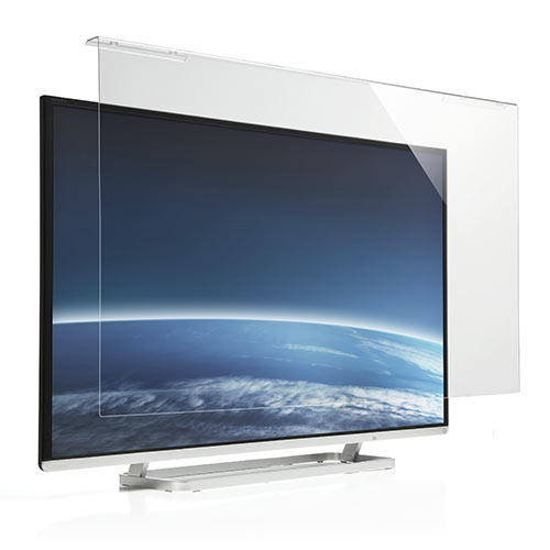 サンワダイレクト 液晶テレビ保護パネル 55インチ　200-CRT018 サンワダイレクト本店 サンワサプライ【オフィス・PC周辺通販】