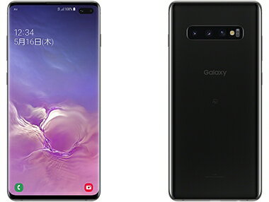Galaxy - SAMSUNG Galaxy S10 SCV41 プリズムブラック Galaxy S 【SIMフリー】GALAXY S10 SCV41 プリズムブラック au版