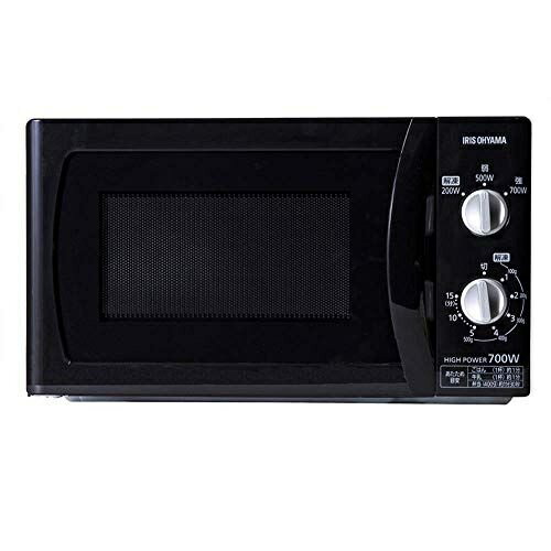 アイリスオーヤマ 電子レンジ 18L PMG-F188-W アイリスオーヤマ 電子レンジ 18L PMG-F188-B ブラック フラット