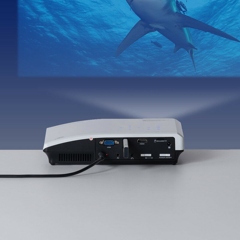 楽天市場】サンワサプライ プロジェクター 小型 500ルーメン HDMI 400