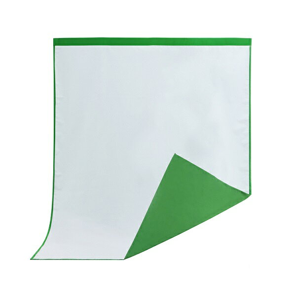 Co-Goods 背景布 T型スタンド セット 1.5×2m 緑/白 リバーシブル