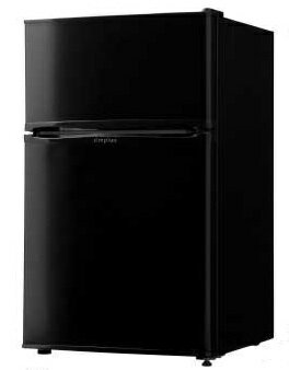 ◻️エスキュービズム2ドア冷凍冷蔵庫◻️ 送料設置無料◻️WR-2090BK◻️ 2ドア冷凍/冷蔵庫 90L（WR-2090）｜A-Stage inc.