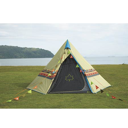 楽天市場】ロゴスコーポレーション ナバホEX Tepeeリビング400-AI(1張