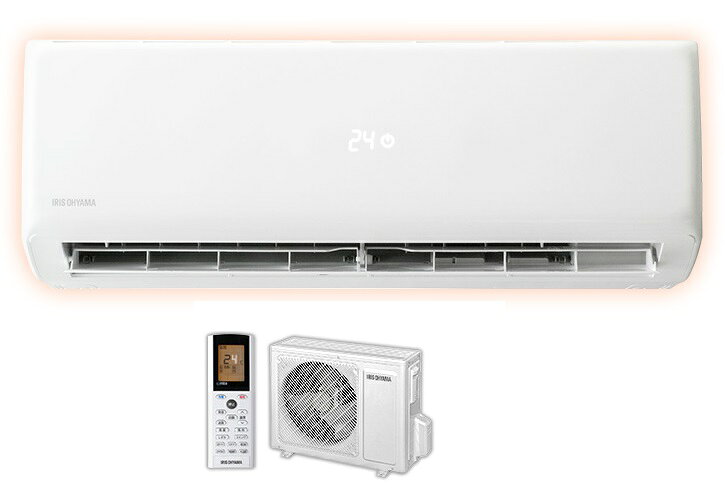 楽天市場】アイリスオーヤマ IRIS ルームエアコン2.2kW IKF-224G