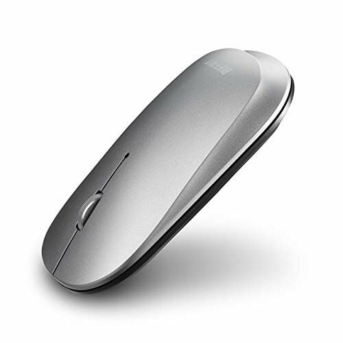 BUFFALO 薄型 BlueLED ワイヤレスマウス FLEXUS ノーマル シルバー BSMBW335NSV