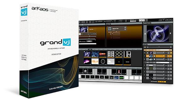 ディリゲント ビデオミックスソフト GRANDVJ2 XT