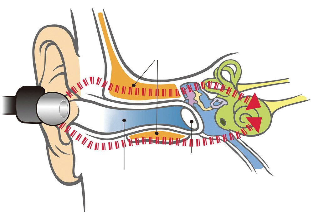 楽天市場】伊吹電子 骨伝導耳掛け式 音声拡聴器 ボン・ボイス(右耳用