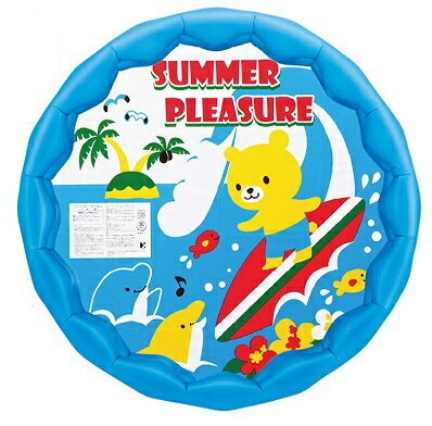 かんたん水抜き・空気抜きプール１００（サーフィンブルー）