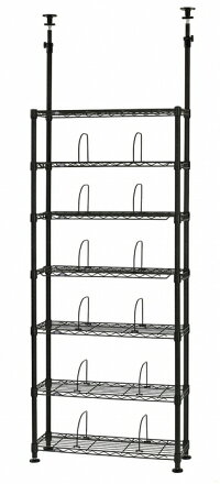 楽天市場】ドウシシャ ルミナスフィール テンションラック 10段 60W