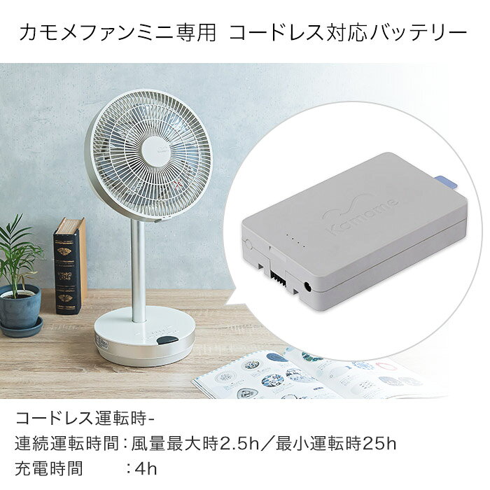 楽天市場】ドウシシャ Kamome Kamomefan FKLW-281D(WH) | 価格比較