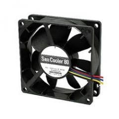 山洋｜SANYO ケースファン 80mm / 3400RPM 山洋電気製 Professional F8シリーズ F8-PWM