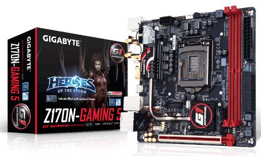 GIGABYTE｜ギガバイト Mini-ITXマザーボード LGA1151・Intel Z170・DDR4 GA-Z170N-Gaming 5 GAZ170NGAMING5