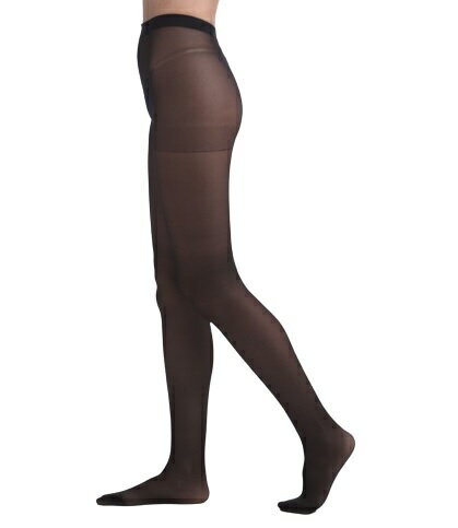 神戸生絲シルクサポートパンティストッキングブラックmサイズヒップサイズ85-