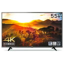 アイリスオーヤマ IRIS OHYAMA 55型 4K対応 液晶テレビ 55UB10P 裏番組録画対応