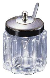 1989400 69 木目 からし入れ ガラス製 4514952023667