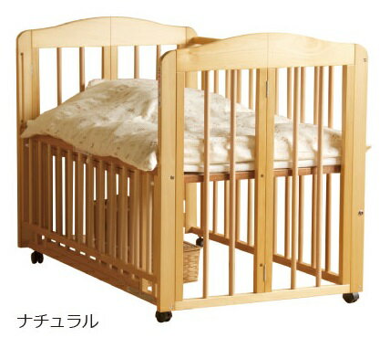 楽天市場】石崎家具 スリーピーベビーベッドワンタッチハイ