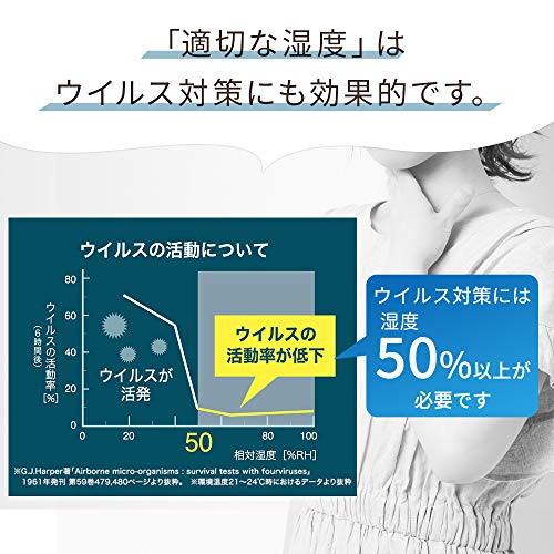 アイリスオーヤマ ハイブリッド式加湿器 木目ダーク PH-UH35-MD