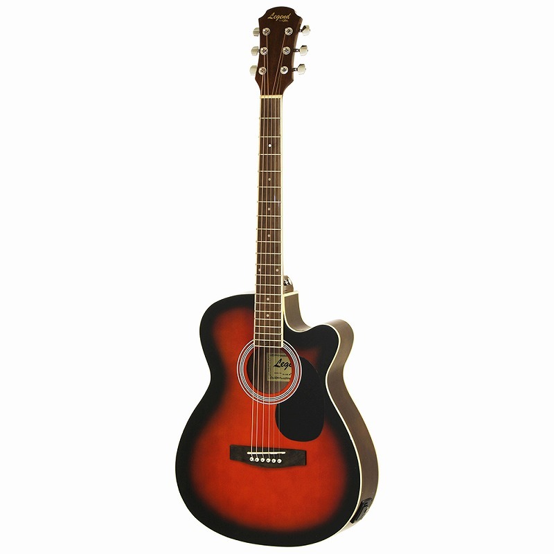 楽天市場】荒井貿易 Legend ARIA FG-15CE BK Black エレアコ カッタ