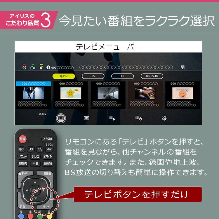 楽天市場】アイリスオーヤマ アイリスオーヤマ IRIS OHYAMA 50V型 4K