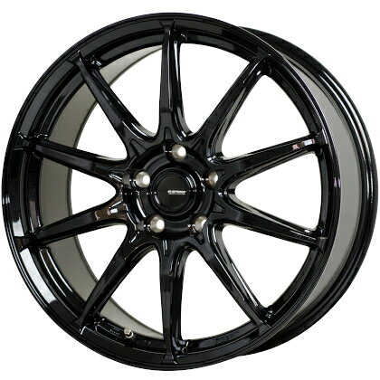 G-SPEED 16×6.5J 5H 114.3 +38 G-05 メタリックブラック (MBK)