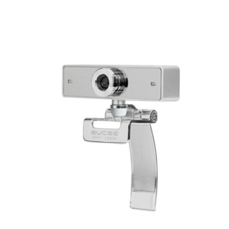 WEBカメラ シルバー HD91 1080P CE