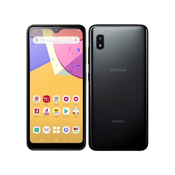 SAMSUNG Galaxy A21 ブラック 3GB 64GB SC-42A 仙台イービーンズ