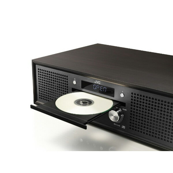 JVC　ジェイブイシー コンパクトコンポーネントシステム　NX-W31 ブラック ワイドFM対応 /Bluetooth対応 ビックカメラグループオリジナル