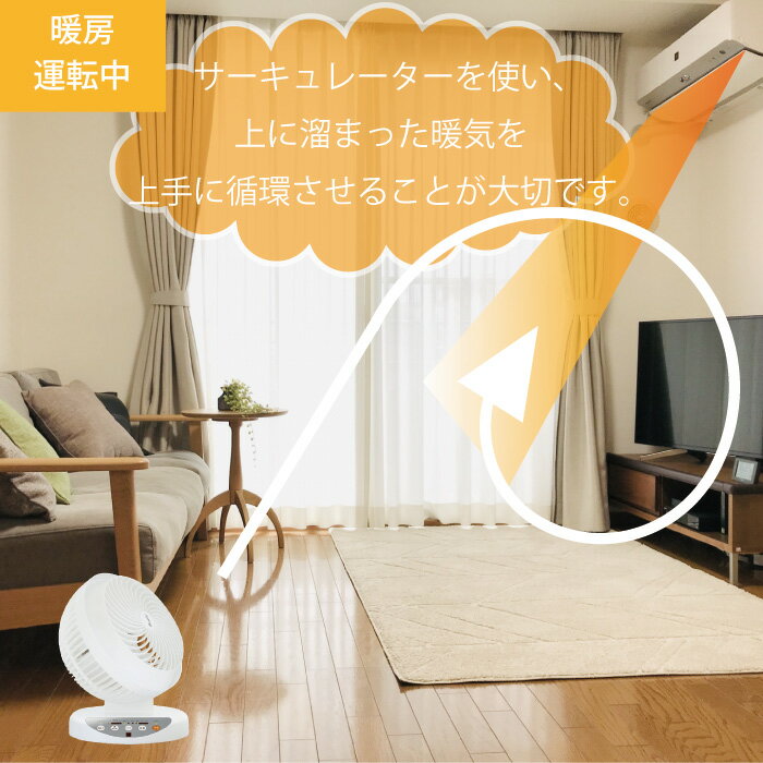 楽天市場】アズマ suitU/スイッツ EA-CL20RC サーキュレーター 多機能