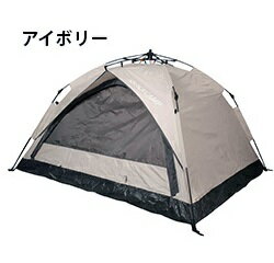 QUICKCAMP ワンタッチテント3人用 アイボリー QC-OT210n