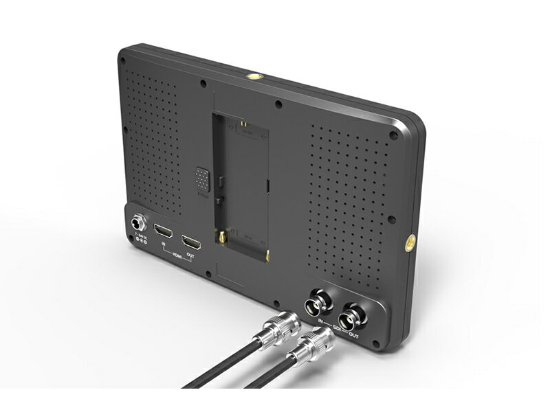 ADTECHNO エーディテクノ マットブラック 4K対応高精細フィールドモニター 7型SDIモデル