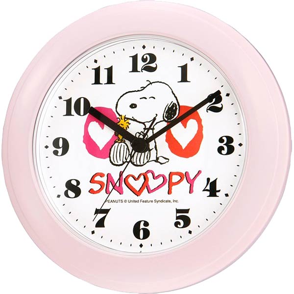 楽天市場】リズム リズム時計 シチズン snoopy スヌーピー からくり