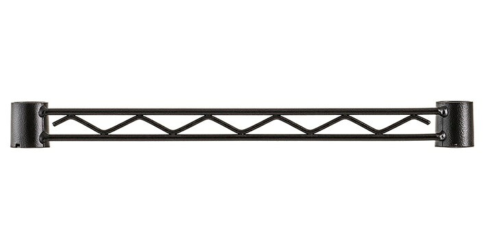 ドウシシャ DOSHISHA メタルラックパーツ ブラック 幅41cm ワイヤーバー 補強パーツ ルミナス ノワールシリーズ NO25WB040