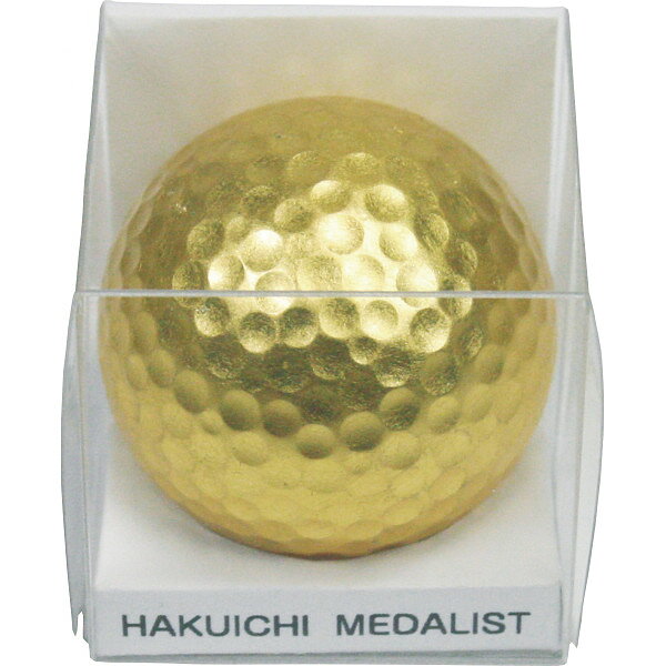 箔一 金沢箔工芸品 ゴルフボールメダリスト 金 A105-99012