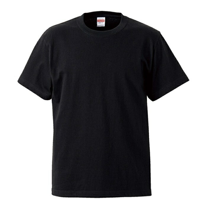 ユナイテッドアスレ 5.6オンス ハイクオリティーTシャツ キッズ カラー ブラック 120 #5001-02C-2 UNITED ATHLE