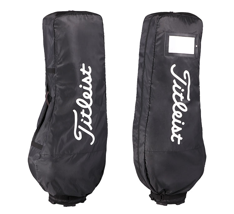 「かめもん」タイトリスト トラベルカバー タイトリスト キャリー付き Amazon | Titleist Players トラベルカバー ブラック/レッド
