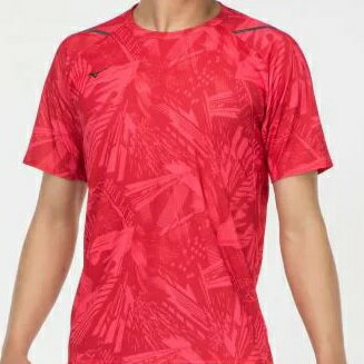 ミズノ ドライエアロフローTシャツ メンズ 32MA052020 L メンズ ドライエアロフローTシャツ(Lサイズ/エーテルブルー) 32MA0061