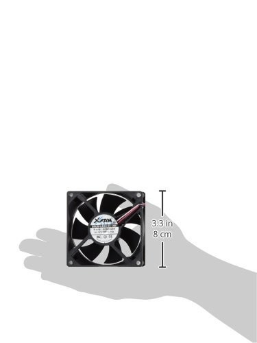 X-FAN ケースファン ブラック RDM8025Sタ
