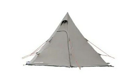 クイックキャンプ ワンポールテント グレー 3点セット QC-TCT440