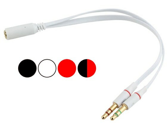 AP ヘッドホン＆マイク分配ケーブル AP-UJ0478