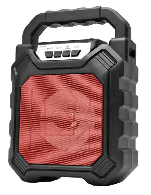 4WAYマルチワイヤレススピーカー GiGABASS MULTIPLE-Hi-Fi-SPEAKER レッド
