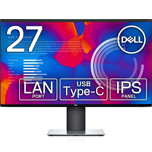 楽天市場】デル・テクノロジーズ DELL デル U2721DE-R USB-C接続 PC 