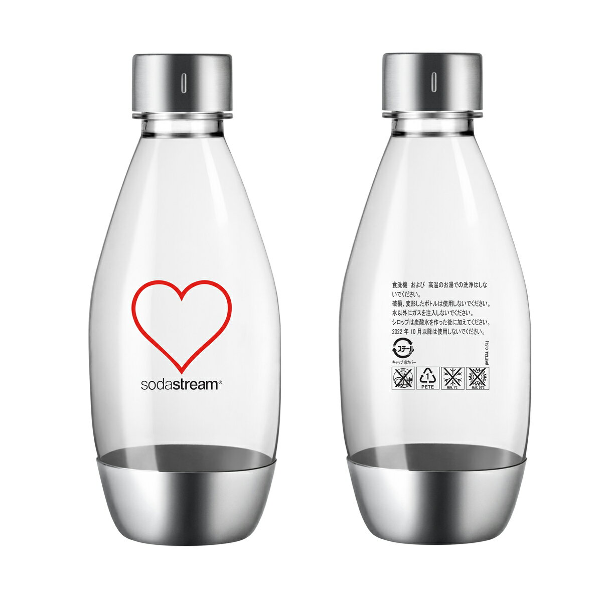 ソーダストリームペンギン　ガラスボトル2本付 Amazon | 地球に優しいSodaStreamペンギンガラスカラフェソーダ
