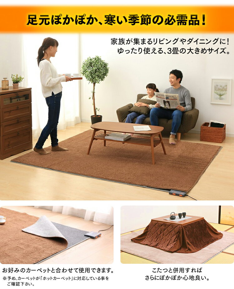 YUASA ホットカーペット YSC-30ST-MS 235x195cm - メルカリ