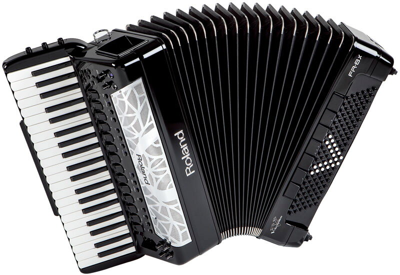楽天市場】ローランド roland fr- b bk v-accordion ブラック デジタル