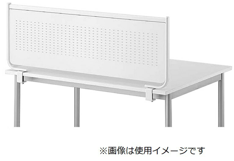 林製作所 スチールデスクトップパネル W1200ホワイトYS-125W