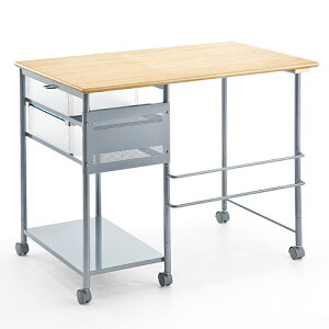 パソコンデスク 折りたたみデスクセット 折りたたみチェア付 おしゃれ  w900   メイプル   100-desk