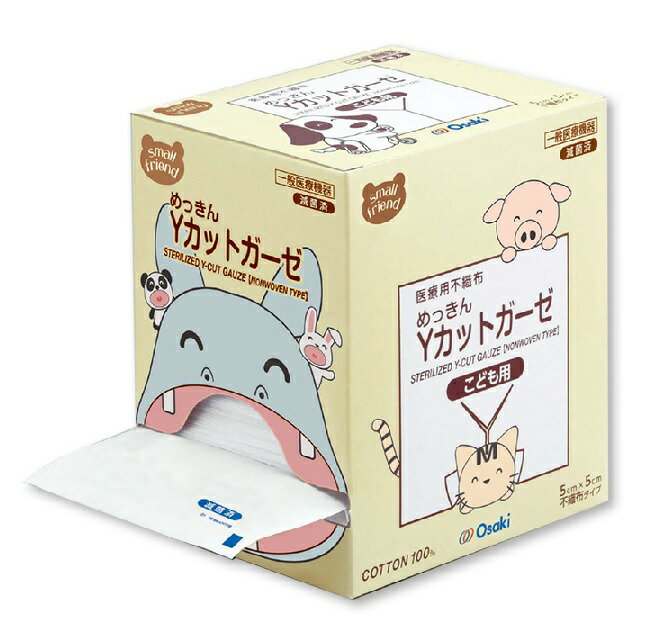 Osaki 滅菌Yカットガーゼ SCC3016-1 50袋 オオサキメディカル 滅菌Yカットガーゼ SCC3016-1（50袋） 1枚（ご注文