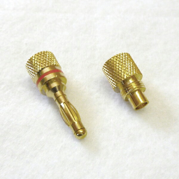 【中古】フジパーツ ワンタッチスピーカーケーブル交換用端子 2個入り AD-613 scarlet2021_20220210222411-00044
